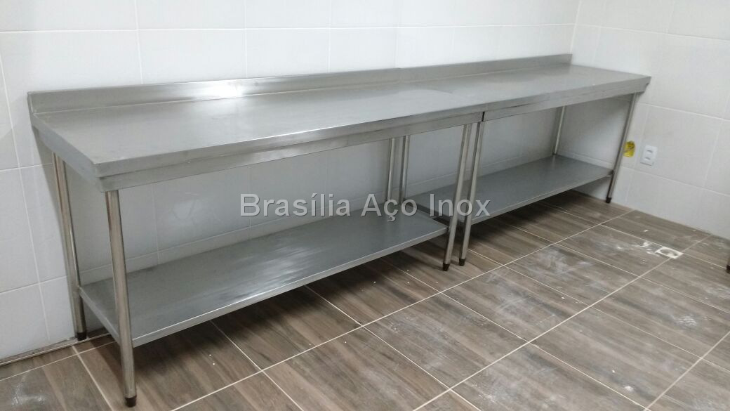 Imagem 2 bancada e mesa inox.