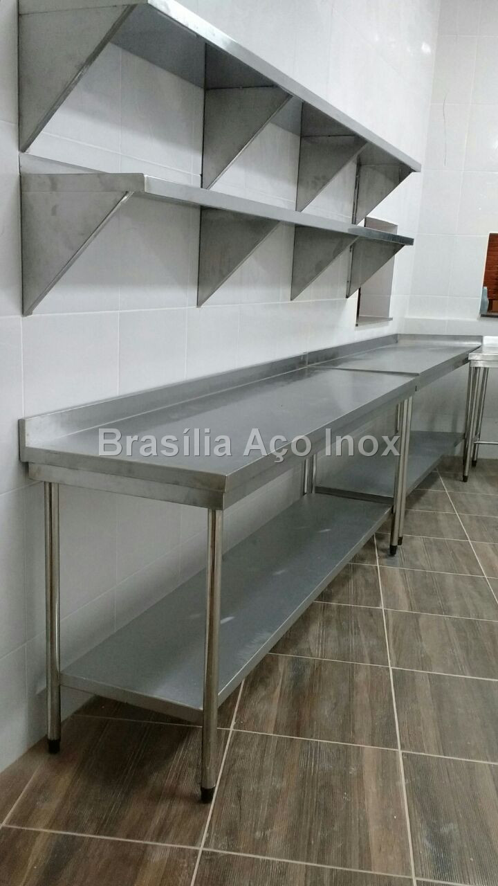 Imagem 5 bancada e mesa inox.