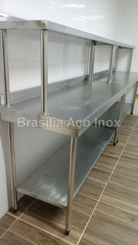 Imagem 8 bancada e mesa inox.